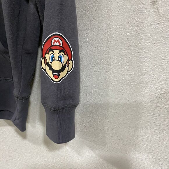 COPY - Nintendo Super Mario Graphic Logo Hoodie Produced By Mad Engine Mens Siz… - Picture 5 of 7